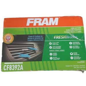 Fram Freshbreeze Cabin Air Filter CF8392A For GM 11" x 7.5" [New in‎ Taped Box]